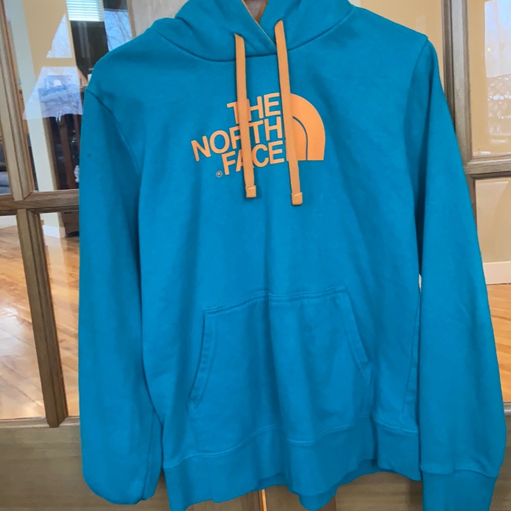 North face hooded sweatshirt